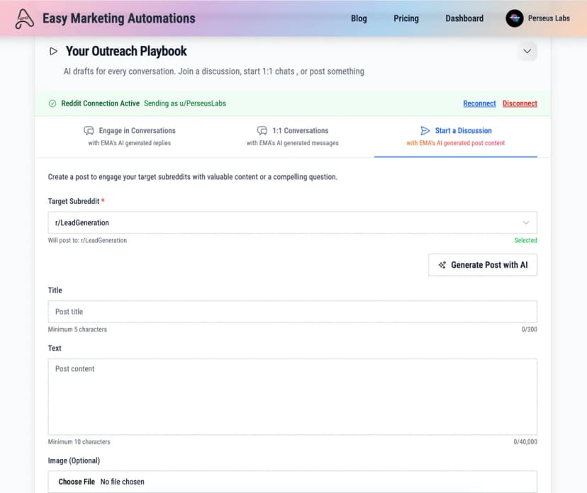 EMA - Easy Marketing Automations screenshot 2