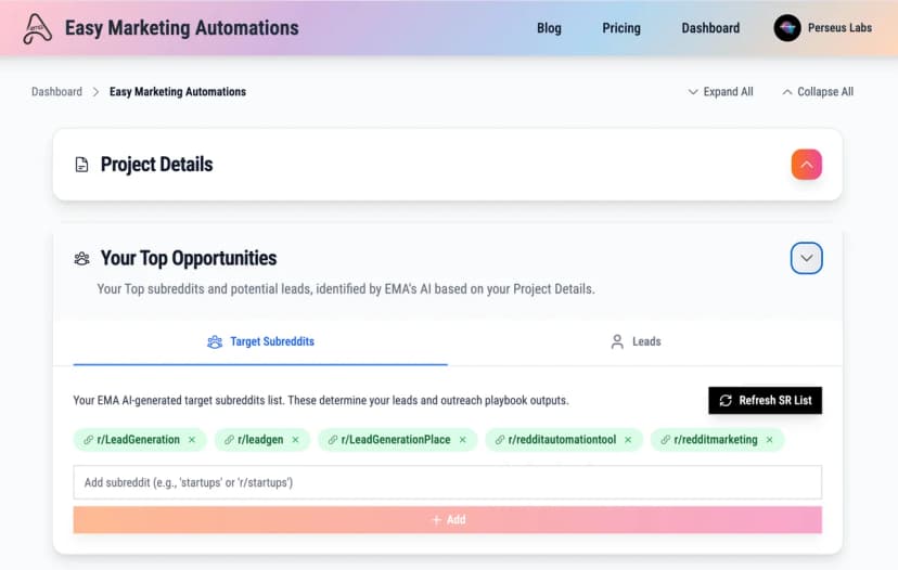 EMA - Easy Marketing Automations screenshot 5